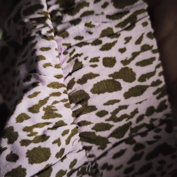 Pattern Mix SKIRT ~ Pale Lavender Animal Print o'e - Picture 9 of 14